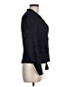 Nanette Lepore Black Purple Blazer Size 8 - photo 4