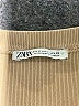 Zara Tan Sleeveless T-Shirt Size S - photo 7