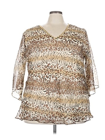 Signature 3/4 Sleeve Blouse (view 1)