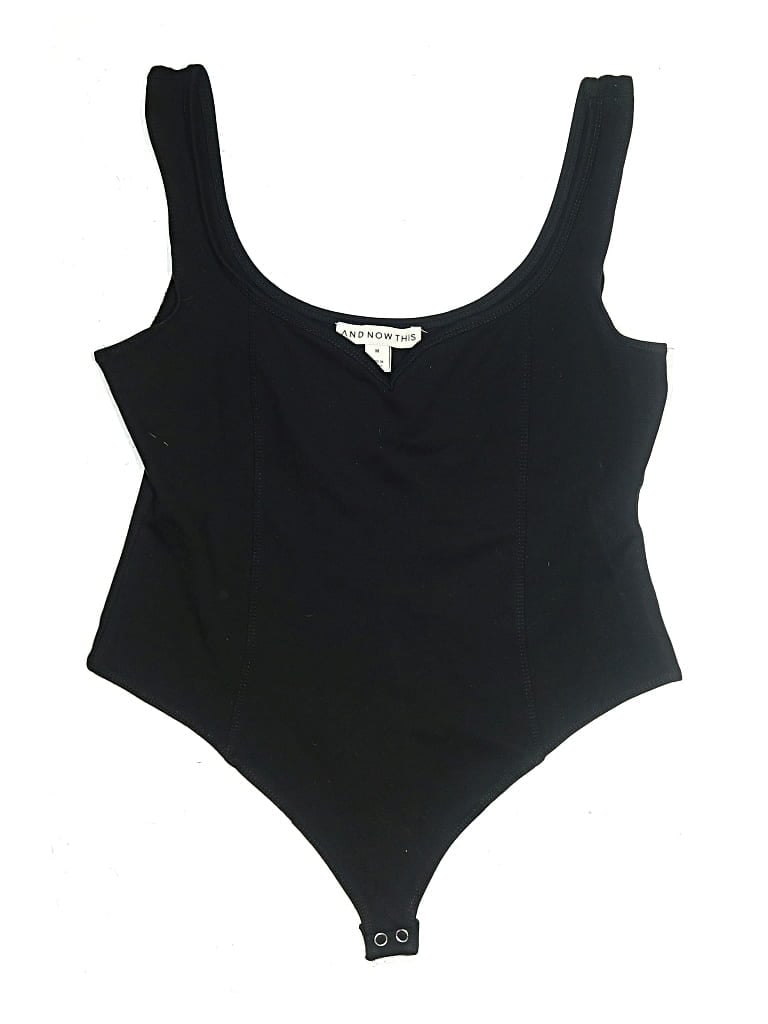 Pre-owned And Now This Bodysuit In Black