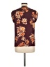 Daniel Rainn 100% Polyester Brown Sleeveless Blouse Size M (petite) - photo 2
