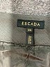 Escada 100% Cupro Gray Dress Pants Size EU 44 / US 14 - photo 3