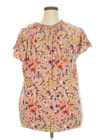 Evri Short Sleeve Blouse (view 2)