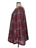 Kaktus Plaid Burgundy Pullover Sweater Size 1X - photo 5