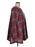 Kaktus Plaid Burgundy Pullover Sweater Size 1X - photo 4