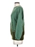 Unbranded 100% Polyester Green Pullover Sweater Size S - photo 5