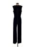Annalee + Hope 100% Polyester Solid Black Jumpsuit Size M - photo 2
