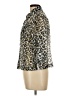 Ruby Rd. Animal Print Silver 3/4 Sleeve Blouse Size 10 - photo 5