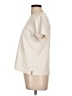 Classic Elements Ivory Short Sleeve Blouse Size L - photo 5