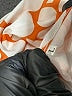 Unbranded Print Orange Casual Dress Size L - photo 7