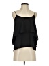 Paper Crane 100% Polyester Black Tank Top Size S - photo 1