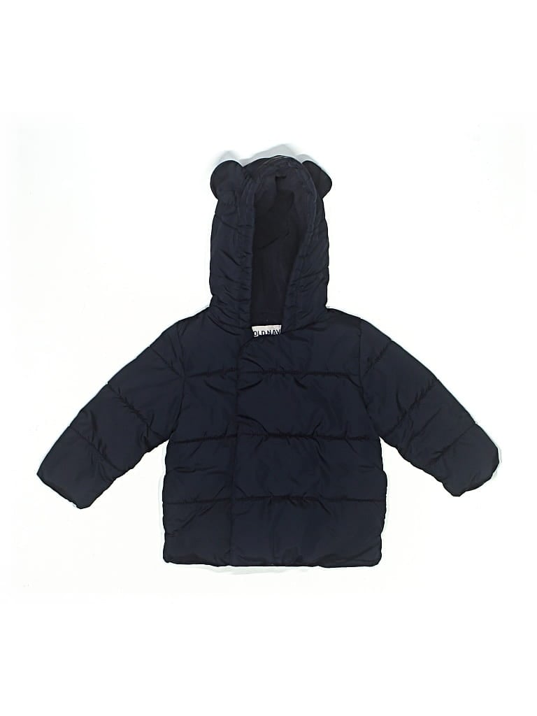 Pre-owned Old Navy Kids' Snow Jacket In Blue
