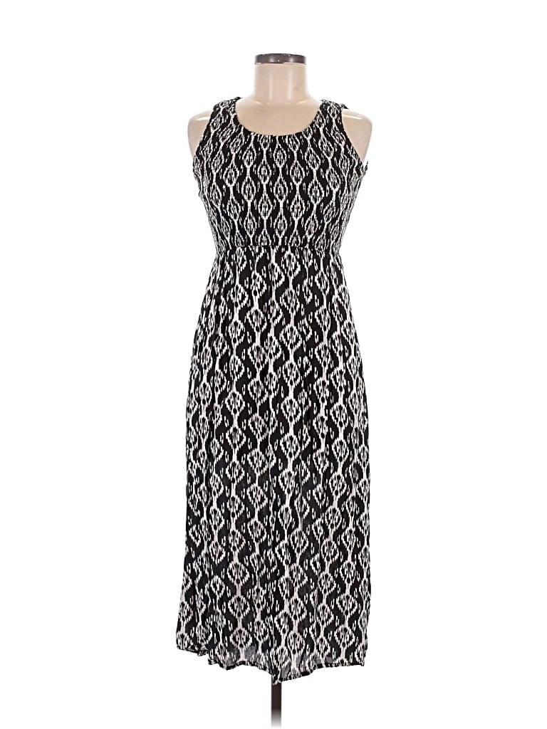 Pre-owned Notations Casual Dress In Black