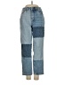PacSun 100% Cotton Color Block Blue Jeans Size 23 waist - photo 1