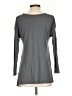 Design History Metallic Gray Long Sleeve Blouse Size S - photo 2