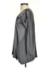 Design History Metallic Gray Long Sleeve Blouse Size S - photo 5