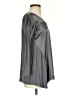 Design History Metallic Gray Long Sleeve Blouse Size S - photo 4