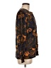 Classiques 100% Silk Paisley Black Long Sleeve Silk Top Size 6 - photo 4