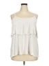 Time and Tru Ivory Sleeveless Blouse Size 2X - photo 1