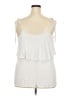 Time and Tru Ivory Sleeveless Blouse Size 2X - photo 2