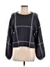 Z Supply Plaid Gray Pullover Sweater Size M - photo 1