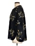 Gibson Floral Black 3/4 Sleeve Blouse Size L - photo 5
