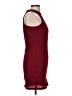 Shein Solid Burgundy Cocktail Dress Size 8 - 10 - photo 4