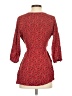 Free People 100% Viscose Red 3/4 Sleeve Blouse Size XS - photo 2