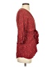 Free People 100% Viscose Red 3/4 Sleeve Blouse Size XS - photo 4