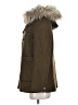 Zara Green Brown Coat Size XS - photo 5