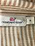 Vineyard Vines Stripes Tan Long Sleeve Blouse Size 14 - photo 7