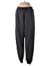 Pink Soda Solid Gray Track Pants Size S - photo 1