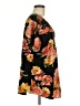 MPH Collection 100% Polyester Floral Black Short Sleeve Blouse Size 2X (estimated) - photo 4