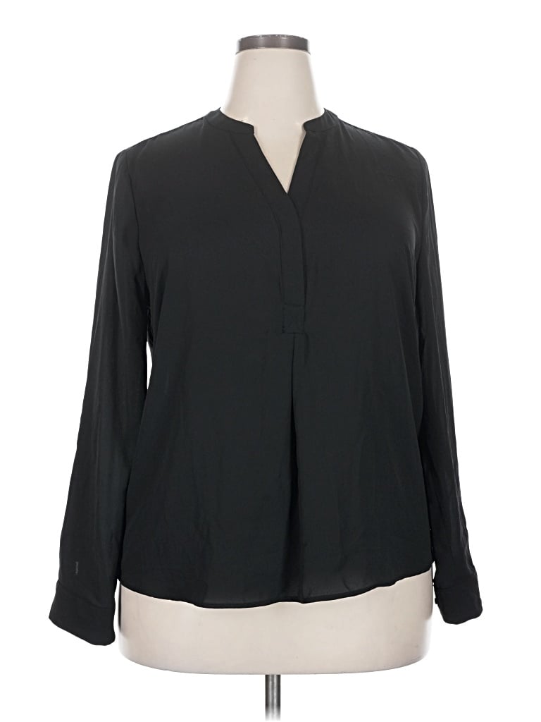 The Limited Long Sleeve Blouse In Black