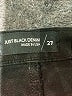 Just Black Black Jeans Size 27 waist - photo 7