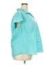 George Teal Short Sleeve Blouse Size 26 - 28 - photo 4