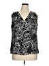 Assorted Brands Black Sleeveless Blouse Size 0X - photo 1