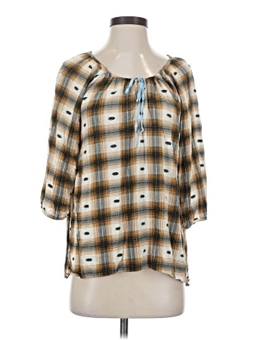 Energie 3/4 Sleeve Blouse (view 1)