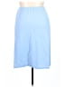 Unbranded 100% Polyester Solid Blue Casual Skirt Size 16 - photo 2