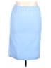 Unbranded 100% Polyester Solid Blue Casual Skirt Size 16 - photo 1