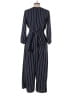 Gap 100% Polyester Stripes Blue Jumpsuit Size 10 - photo 2