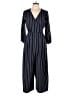 Gap 100% Polyester Stripes Blue Jumpsuit Size 10 - photo 1