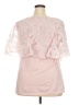 Unbranded Pink Short Sleeve Blouse Size XXL - photo 2