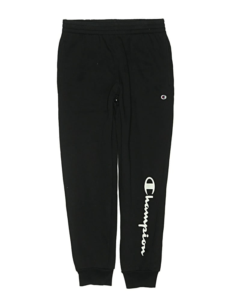 Pre-owned Champion Kids' Sweatpants In Black