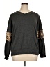 E. Luna Gray Long Sleeve T-Shirt Size 1X - photo 1