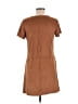 Bobeau Solid Brown Casual Dress Size M - photo 2