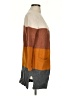 Madewell Color Block Brown Cardigan Size XXS - photo 4