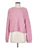 Zara Tweed Pink Pullover Sweater Size S - photo 1