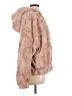 Express 100% Polyester Pink Faux Fur Jacket Size L - photo 4
