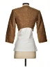 Lin Chao Zhang Gold Blazer Size XXS - photo 2